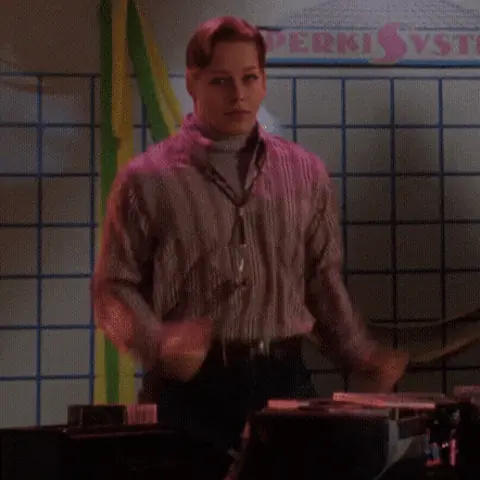 Friends group chat GIF face swap